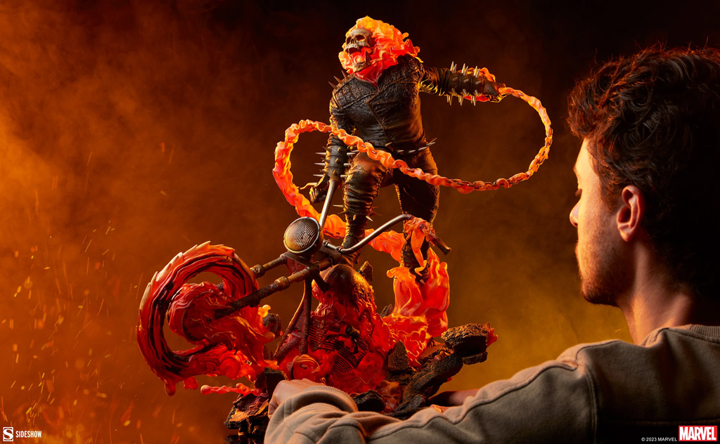 Statuette premium format de Ghost Rider par Sideshow