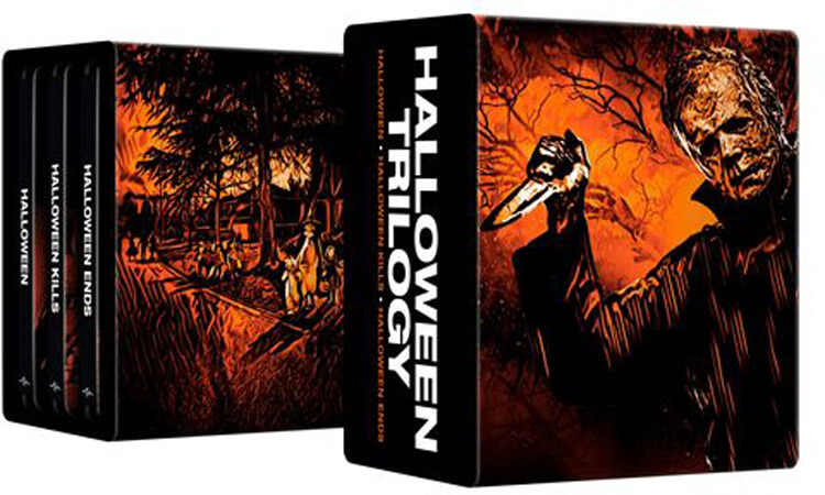 Coffret Halloween La Trilogie Edition Collector Speciale Fnac Steelbook Blu ray 4K Ultra HD
