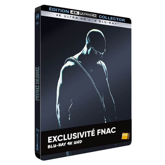 Pitch Black Exclusivite Fnac Steelbook Blu ray 4K Ultra HD