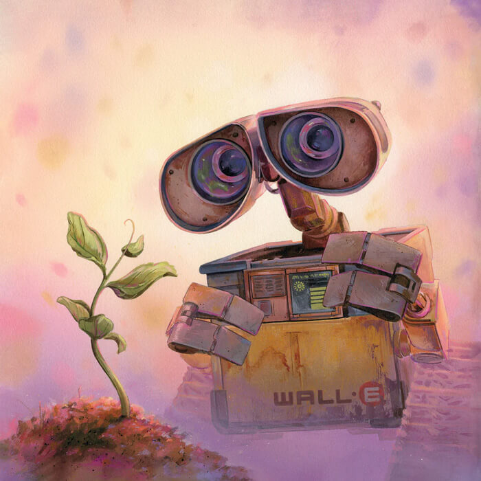 WALL E Bande originale double vinyle colorés 15ème anniversaire
