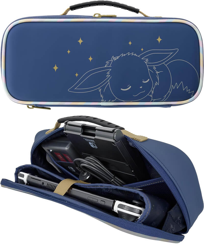 Pochette Cargo Compact Évolutions Évoli pour Nintendo Switch