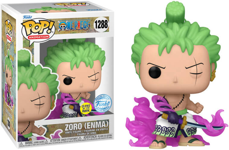 Figurine Funko Pop One Piece de Zoro with Enma