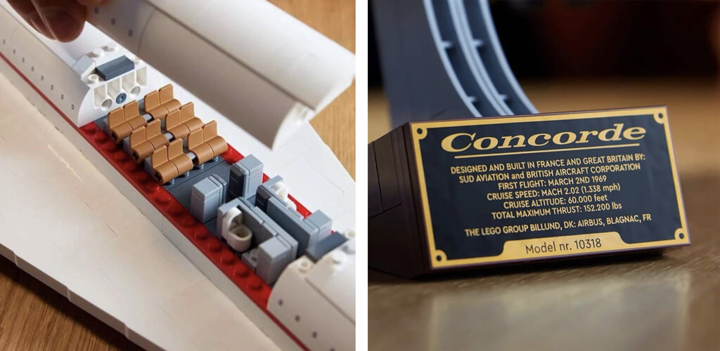Réplique LEGO Concorde