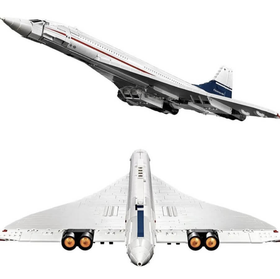 Réplique Concorde en LEGO