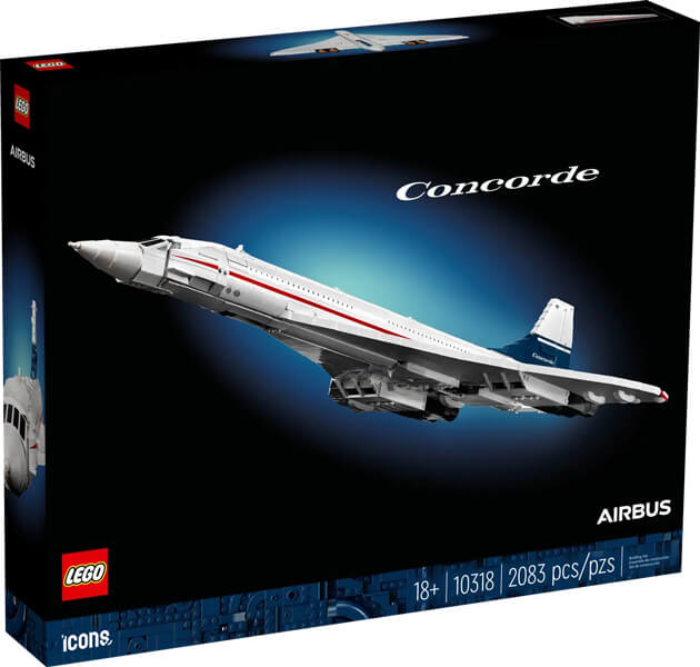 Réplique du Concorde LEGO