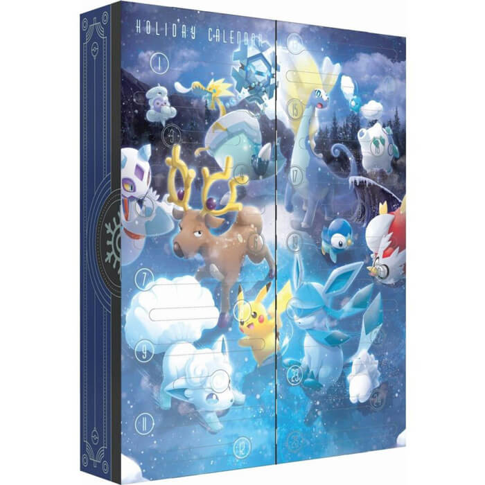 Calendrier de l avent Pokémon 2023 Carte à collectionner