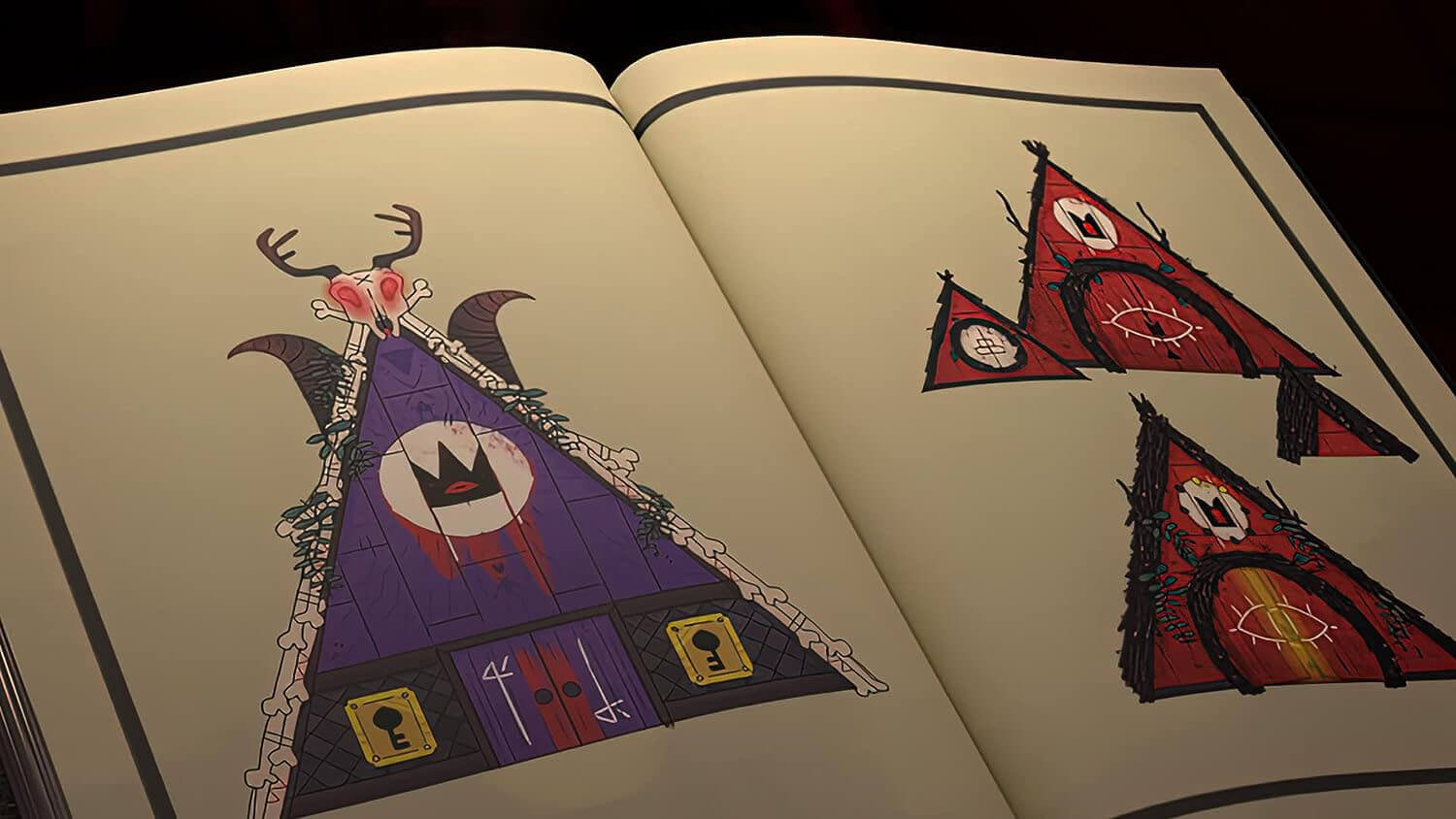 Artbook the Art of Cult of the Lamb page 0005 Arrière plan