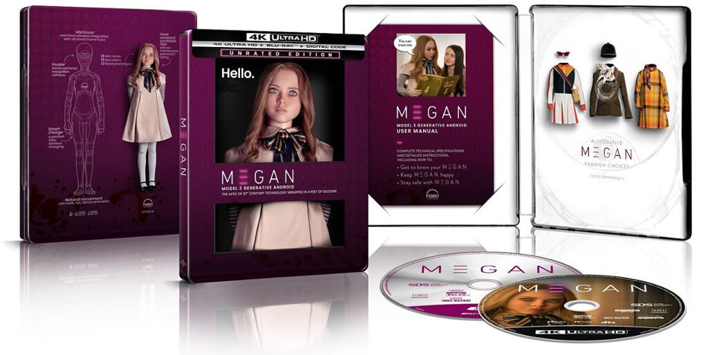 M3GAN  Megan  steelbook 4K