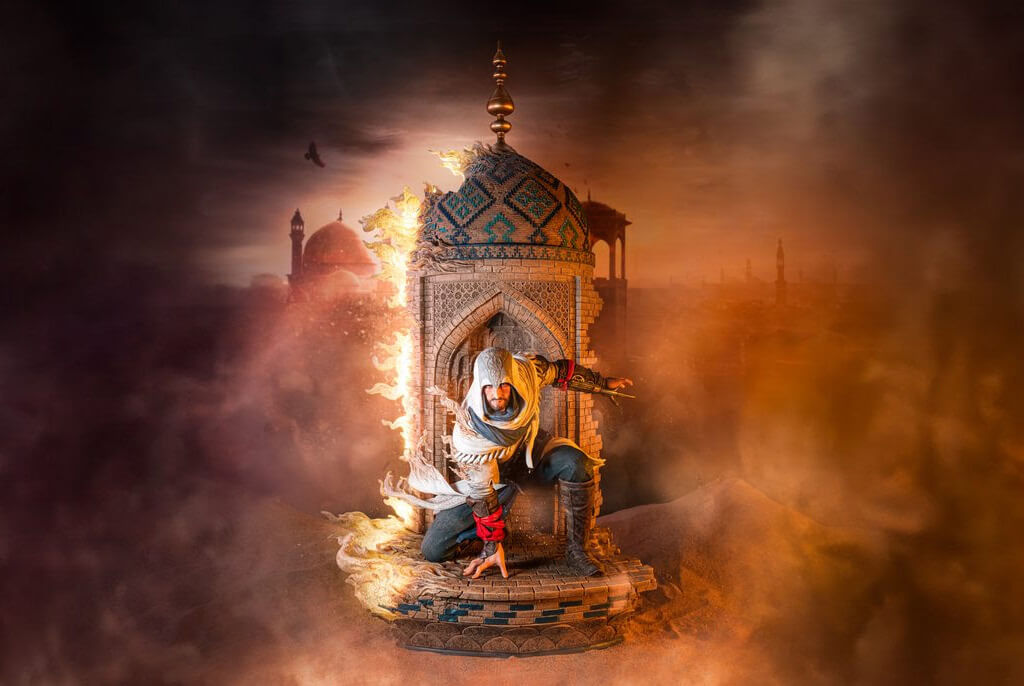 Statuette de Basim dans Assassin s Creed Mirage par Purearts