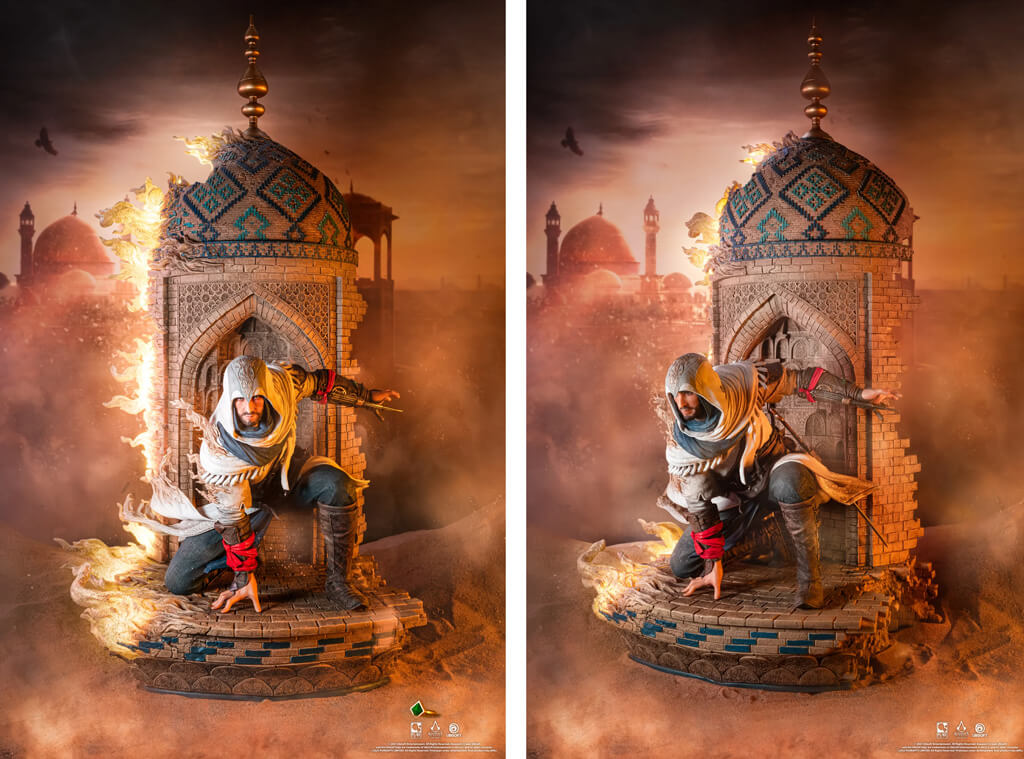 Statuette de Basim dans Assassin s Creed Mirage par Purearts zoom 2