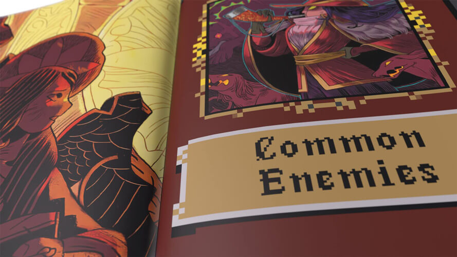 Encyclopédie Loop Hero  artbook  page 1