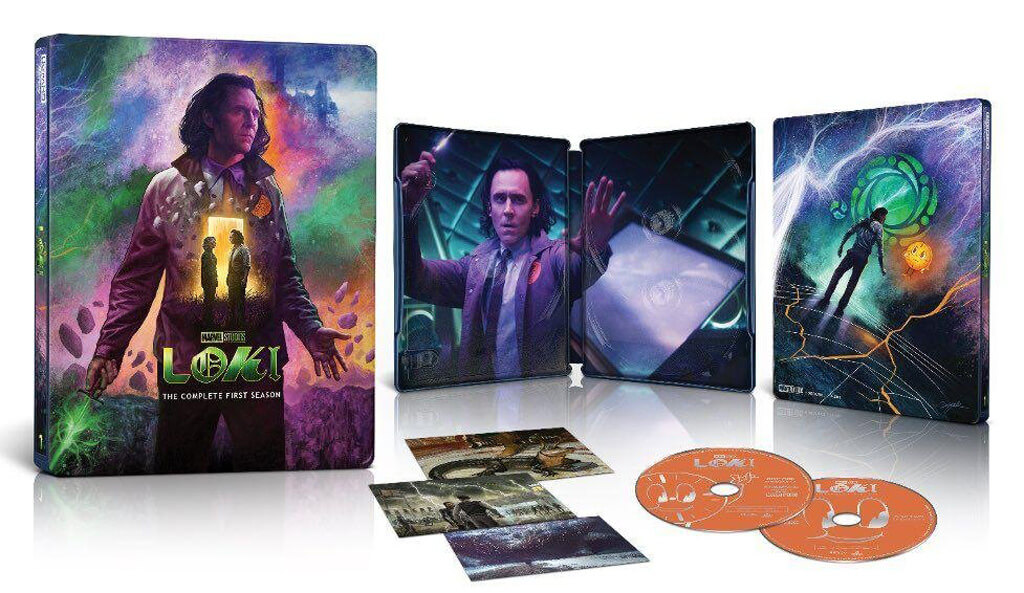 Loki saison 1 2021 steelbook 4K