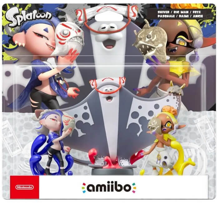 Pack figurines amiibo Splatoon 3