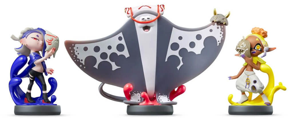 nouvelles figurines amiibo Splatoon 3