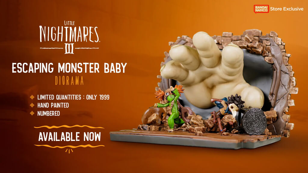 Diorama Monstre bébé dans Little Nightmares 3
