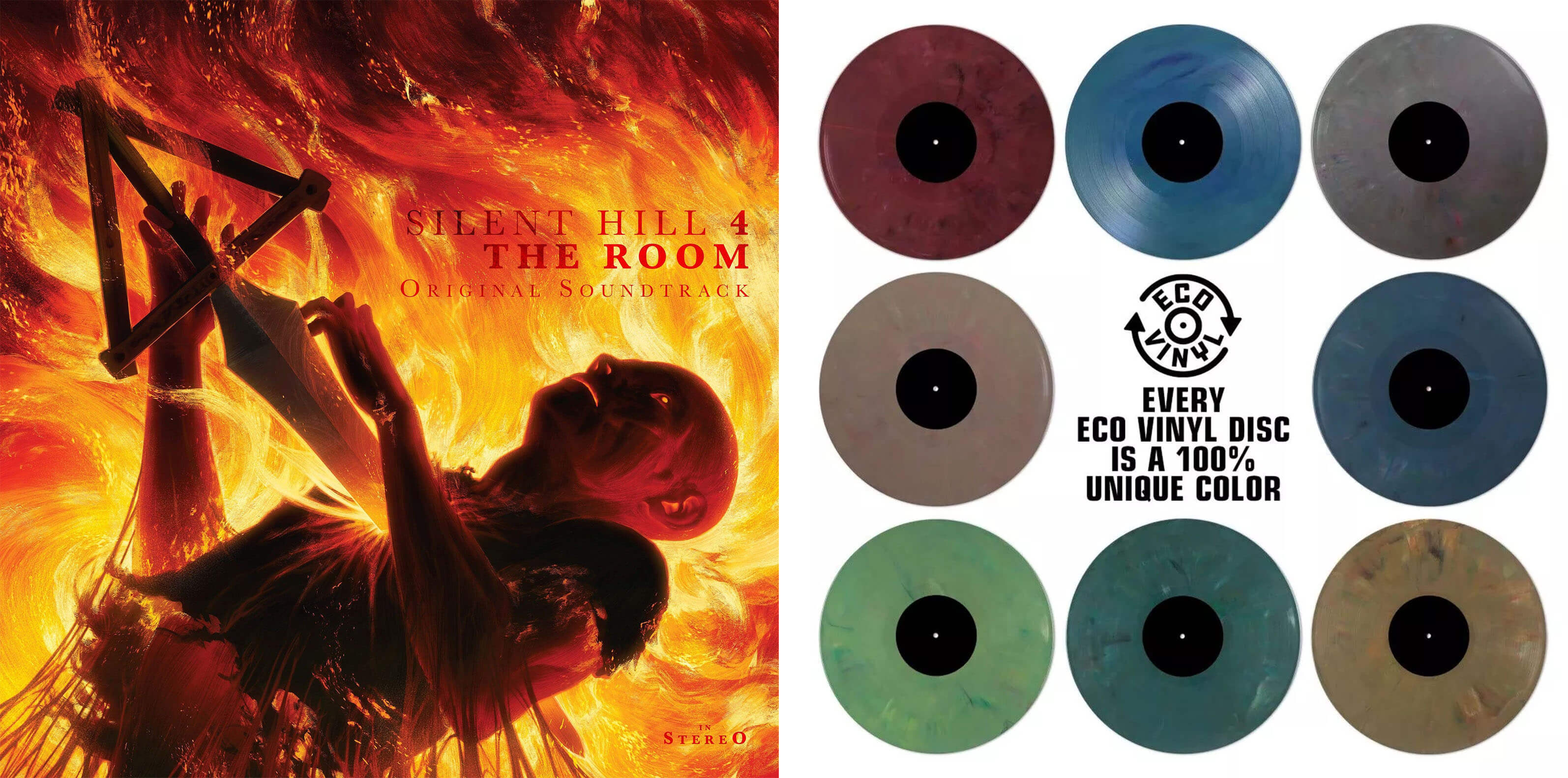 bande originale double vinyles colorés silent hill 4