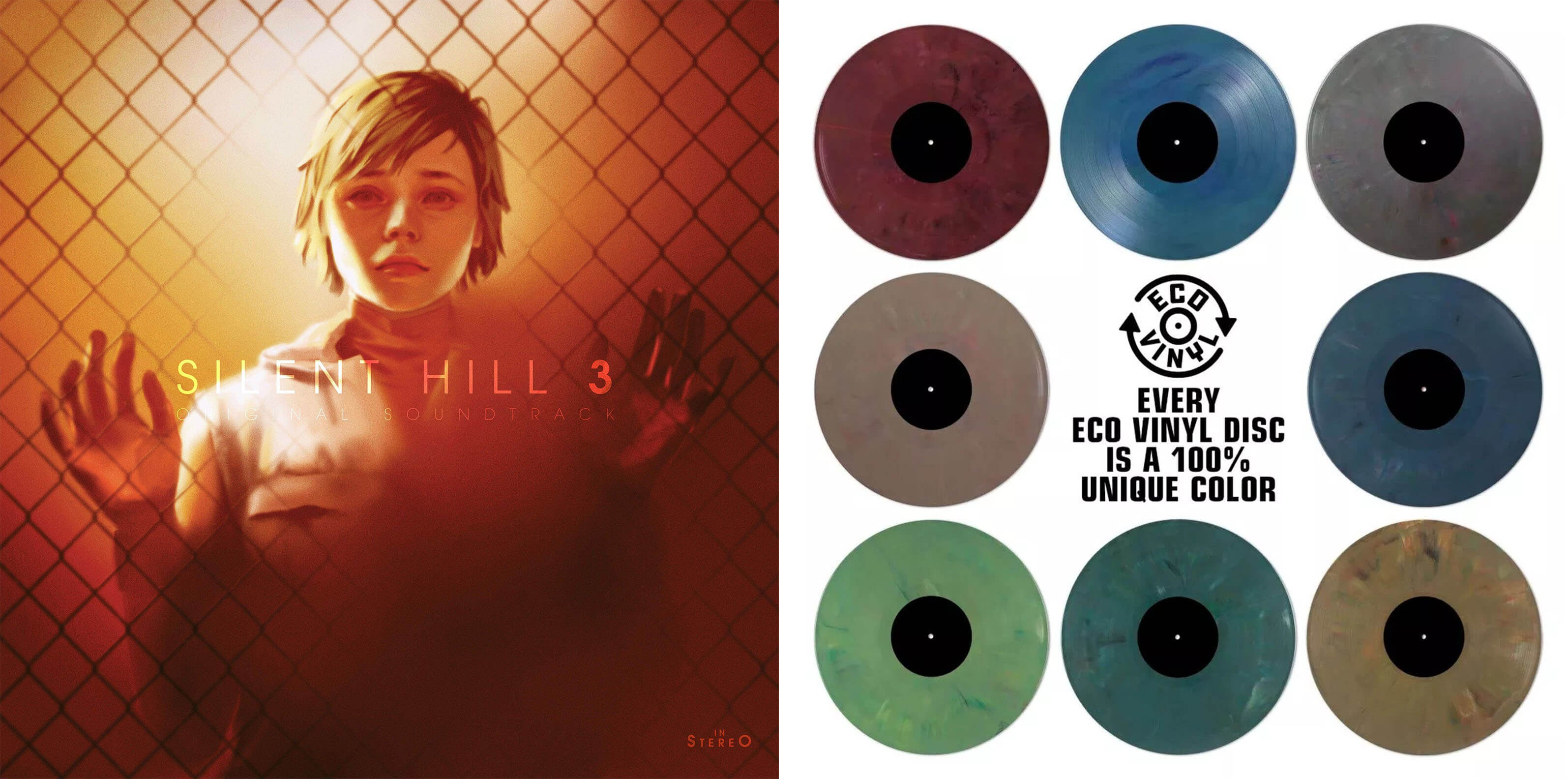 bande originale double vinyles colorés silent hill 3