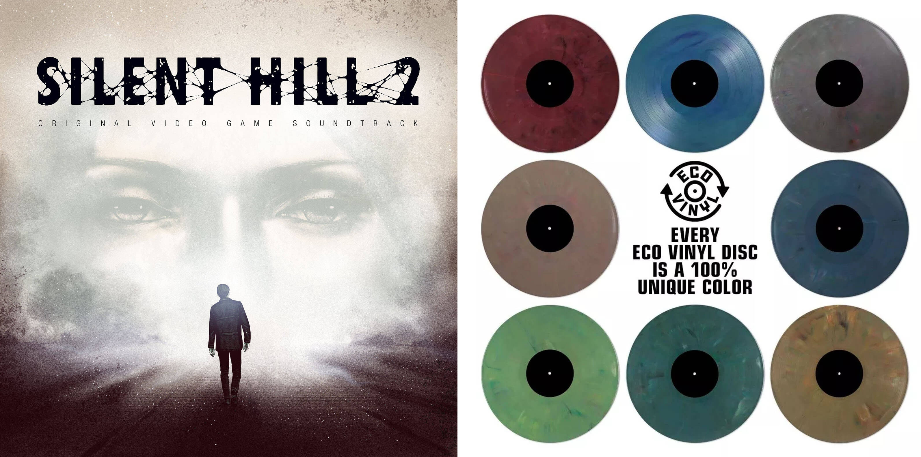 bande originale double vinyles colorés silent hill 2
