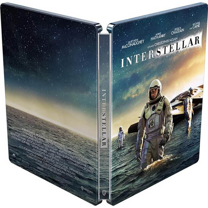 Interstellar Steelbook Blu ray 4k