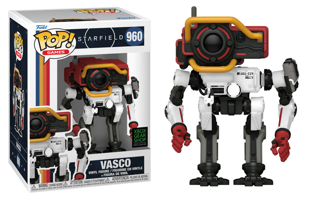 Figurine Funko Pop de Vasco dans Starfield
