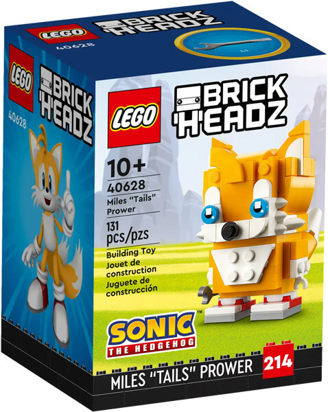 boite Figurines LEGO BrickHeadz 214 de Miles Tails Prower