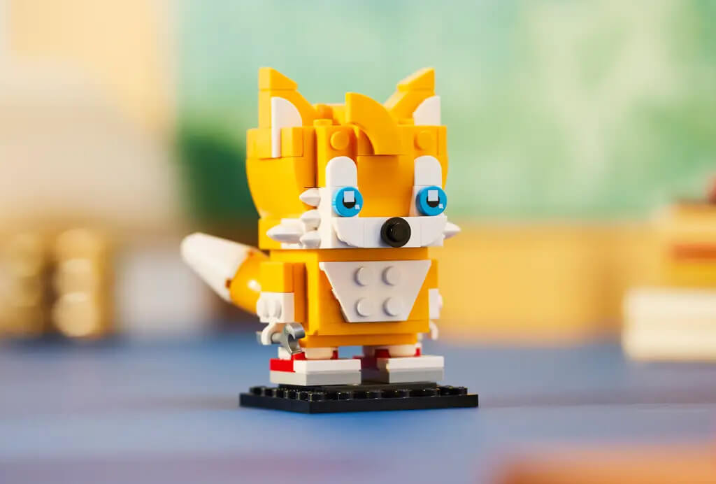 Figurines LEGO BrickHeadz 214 de Miles Tails Prower