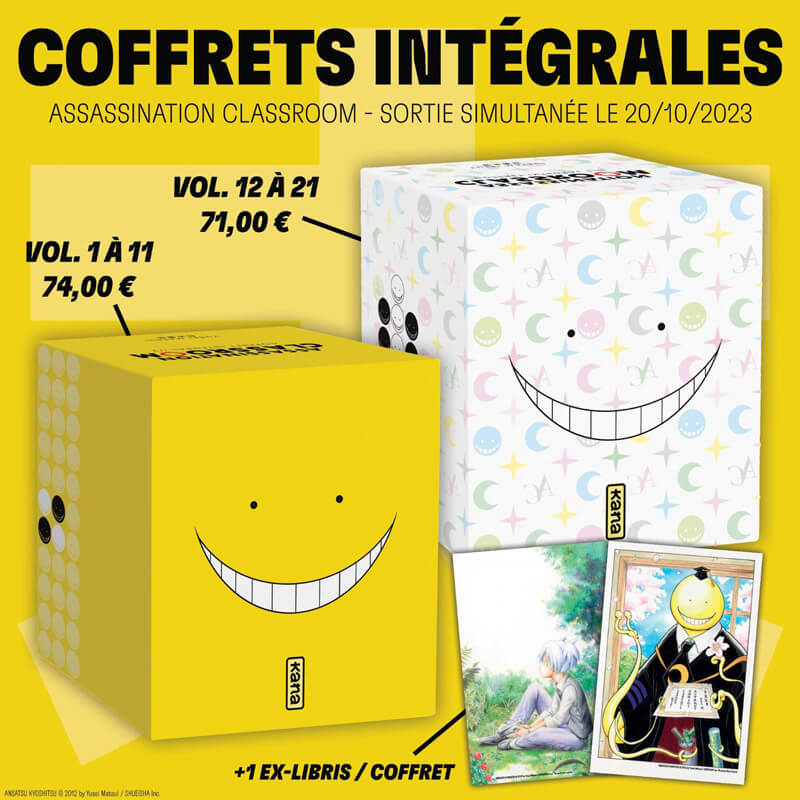 Assassination Classroom Coffret l intégrale