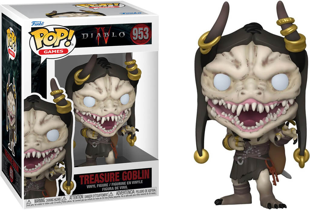 Figurine Funko Pop d un Gobelin au trésor dans Diablo IV