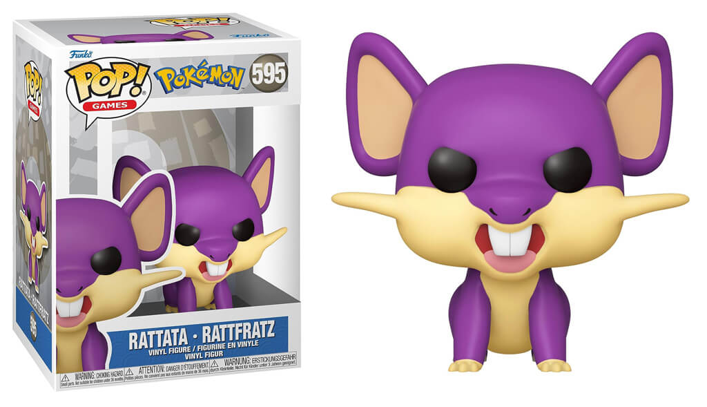Figurine Funko Pop Pokémon de Rattata