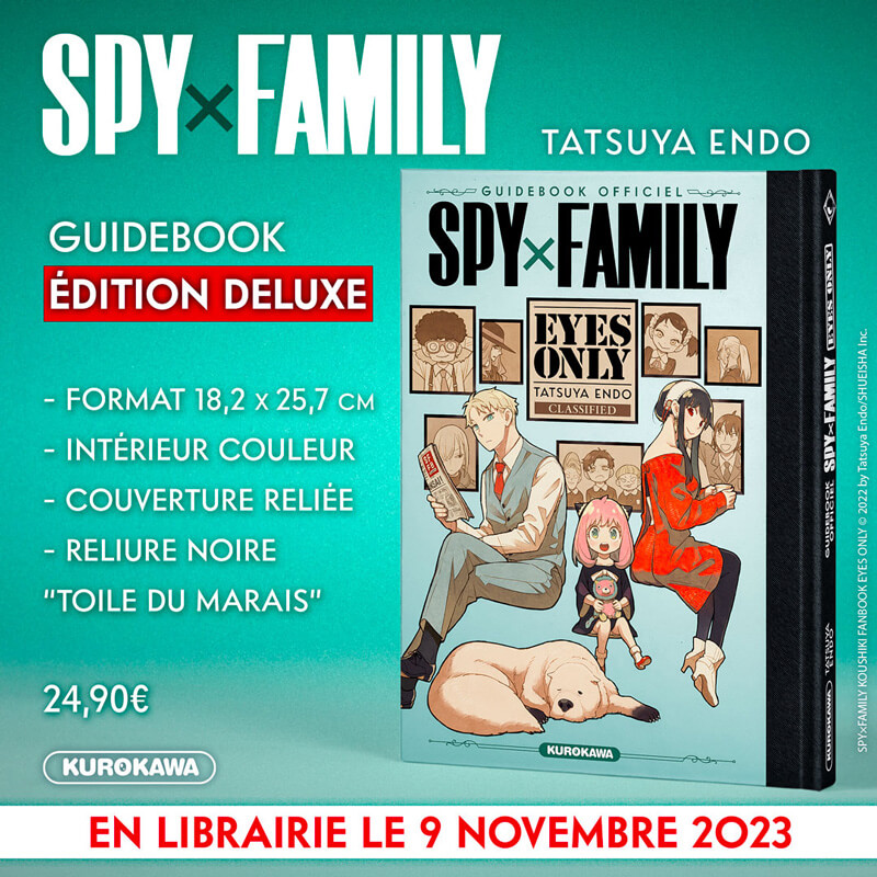 Spy x Family Guidebook Édition Luxe