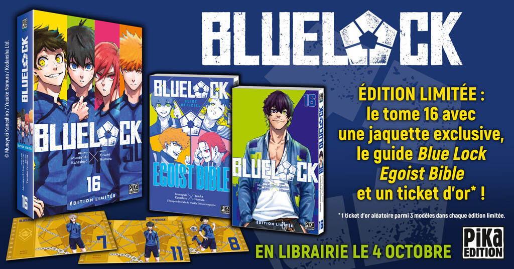 Blue Lock Tome 16 édition limitée