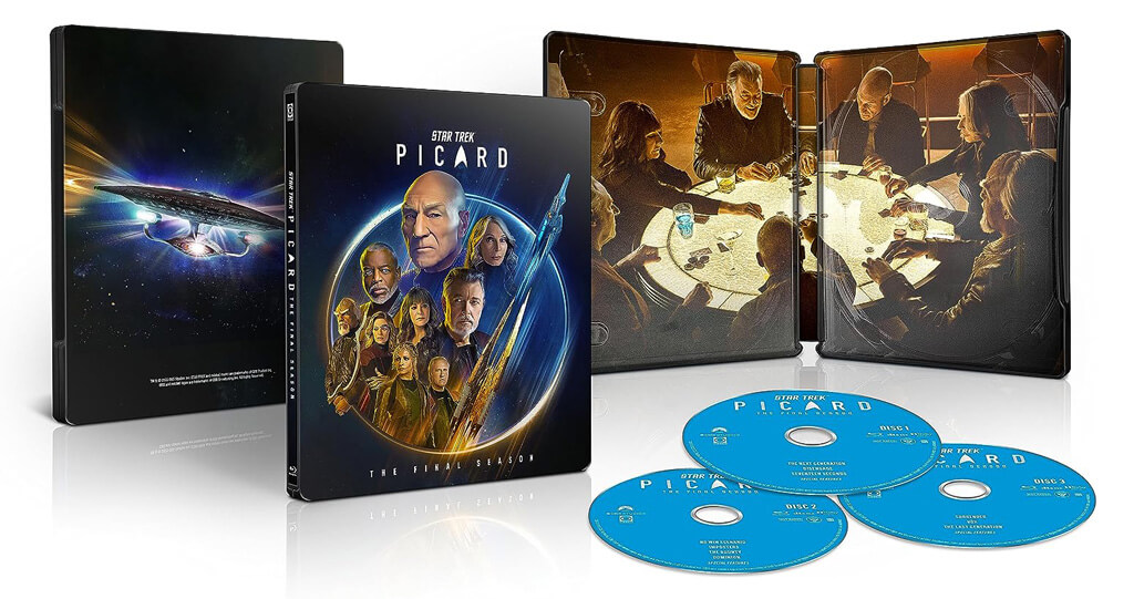 Star Trek Picard saison 3 steelbook édition limitée