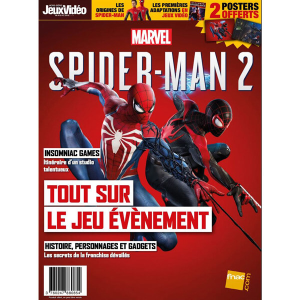 Bonus Marvel s Spider Man 2 PS5 Hors serie de Jeux Video Magazine