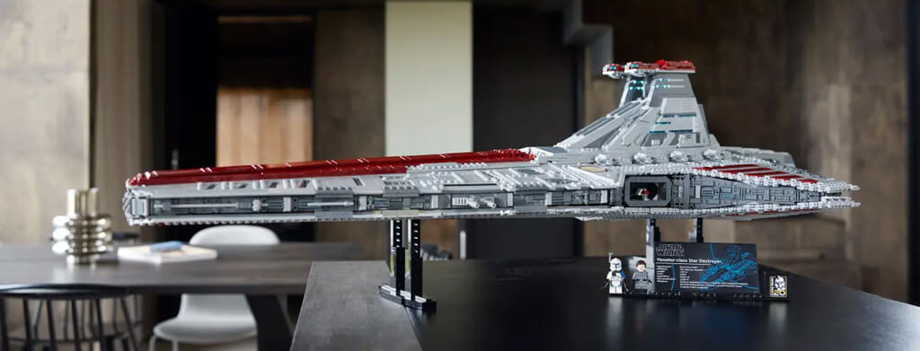 Le croiseur d assaut classe Venator de la République LEGO Star Wars UCS