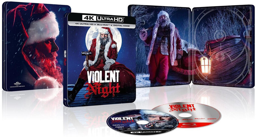 Violent Night 2022 steelbook 4K