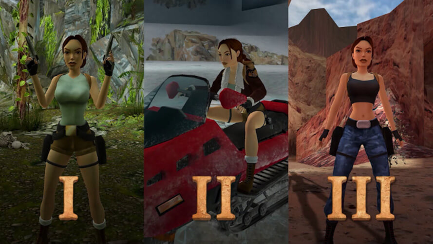Tomb Raider I  II et III remastered