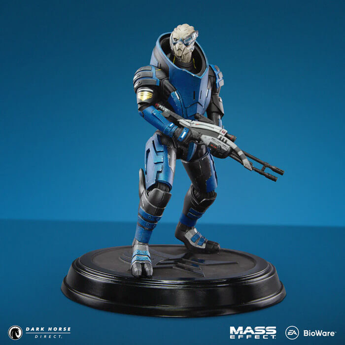 Figurine PVC de Garrus Vakarian dans Mass Effect