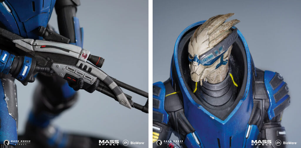 zoom Figurine PVC de Garrus Vakarian dans Mass Effect