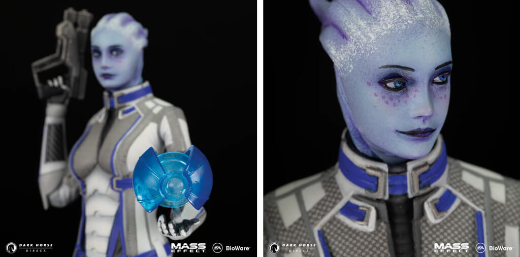 Figurine PVC de Liara T Soni dans Mass Effect