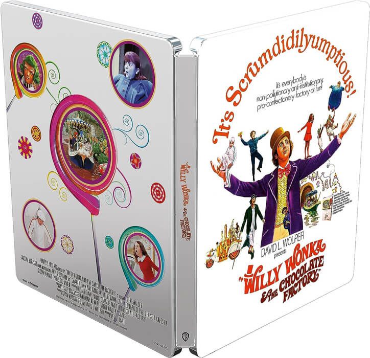 Charlie et la chocolaterie  1971  steelbook 4K